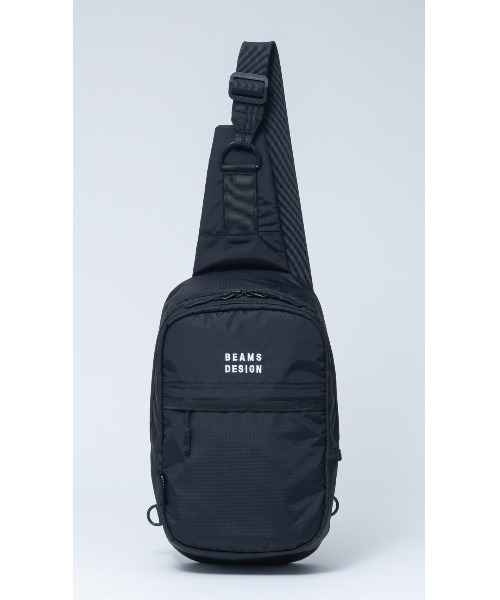 BEAMS DESIGN(ビームス デザイン)の「BEAMSDESIGN(ビームスデザイン) Runway ボディバッグ(ボディバッグ/ウエストポーチ・メンズ・ブラック/ベージュ/ブルー・FREE)」の1枚目の写真