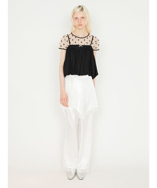 SORIN（ソリン　）の「Linen Blend Balloon Camisole/リネンブレンド バルーンキャミソール（キャミソール・レディース・サックスブルー/ダークネイビー/ベージュ・38）」の20枚目の写真