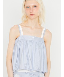 Linen Blend Balloon Camisole/リネンブレンド バルーンキャミソール