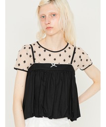 Linen Blend Balloon Camisole/リネンブレンド バルーンキャミソール