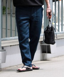GLOSTER（グロスター）の「【リネン100% 夏の定番】リネンイージーパンツ（その他パンツ）」