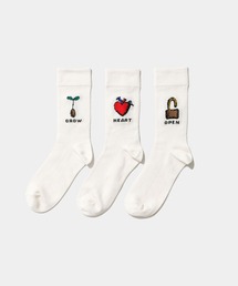 sock a trois HEART