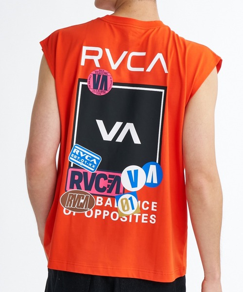 RVCA（ルーカ）の「RVCA メンズ VACATION TAG BOX TT タンクトップ 【2026年夏モデル】（タンクトップ・メンズ・ブラック/オフホワイト/レッド系その他・X-LARGE/SMALL/MEDIUM/LARGE）」の3枚目の写真