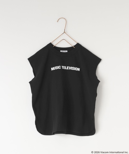 LOWRYS FARM(ローリーズファーム)の「MTVプリントタンクトップ 668996(Tシャツ/カットソー・キッズ・ピンク系その他/オフホワイト/ブラック・130cm/110cm/150cm/140cm/120cm)」の12枚目の写真