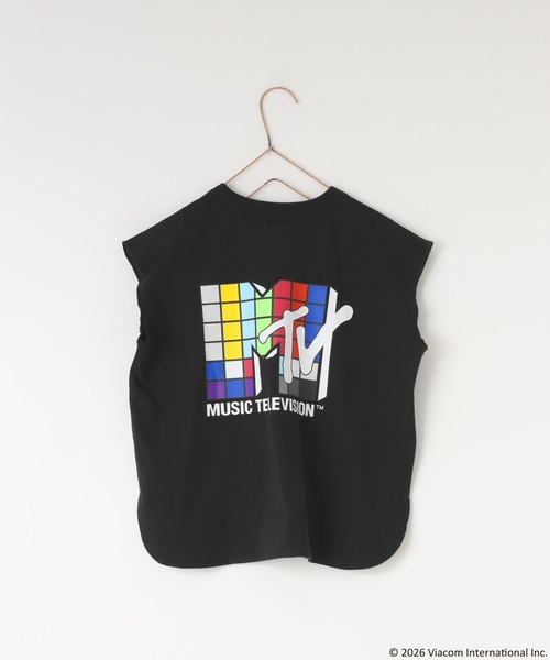 LOWRYS FARM(ローリーズファーム)の「MTVプリントタンクトップ 668996(Tシャツ/カットソー・キッズ・ピンク系その他/オフホワイト/ブラック・130cm/110cm/150cm/140cm/120cm)」の14枚目の写真
