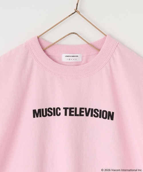 LOWRYS FARM(ローリーズファーム)の「MTVプリントタンクトップ 668996(Tシャツ/カットソー・キッズ・ピンク系その他/オフホワイト/ブラック・130cm/110cm/150cm/140cm/120cm)」の17枚目の写真