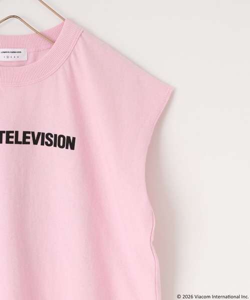 LOWRYS FARM(ローリーズファーム)の「MTVプリントタンクトップ 668996(Tシャツ/カットソー・キッズ・ピンク系その他/オフホワイト/ブラック・130cm/110cm/150cm/140cm/120cm)」の18枚目の写真