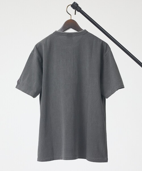 JEMORGAN（ジェーイーモーガン）の「【JEMORGAN /ジェーイーモーガン 】ピグメント半袖ヘンリーネックTシャツ/ユニセックス/JQ023-22S（Tシャツ/カットソー・メンズ・ブラック/サックスブルー/オフホワイト/イエロー/パープル/グリーン・M/L/XL）」の16枚目の写真