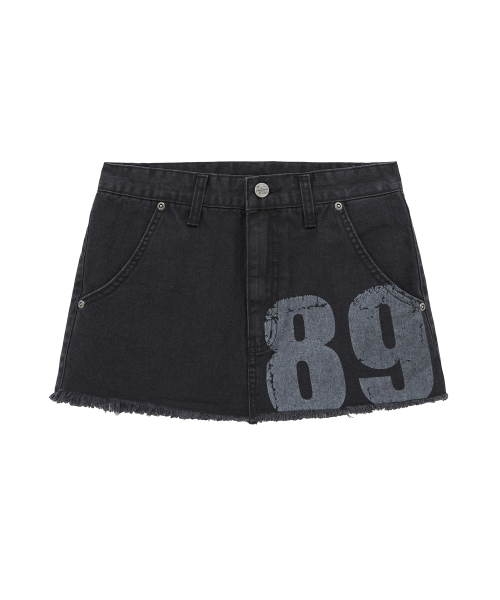 Midnight Move(ミッドナイトムーブ)の「89 short skirt (black)(スカート・レディース・その他・SMALL/MEDIUM)」の2枚目の写真