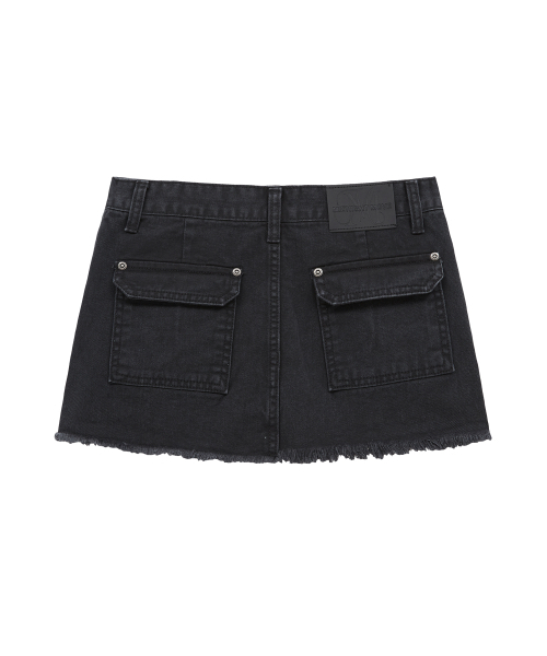 Midnight Move(ミッドナイトムーブ)の「89 short skirt (black)(スカート・レディース・その他・SMALL/MEDIUM)」の4枚目の写真