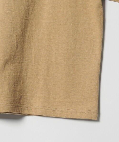 conte(コンテ)の「<conte>ビッグ クルーネックTシャツ(Tシャツ/カットソー・レディース・ベージュ/ダークブラウン/ホワイト・FREE)」の6枚目の写真