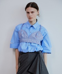 MAISON SPECIAL（メゾンスペシャル）の「【2026Summer PRE-ORDER】Checkered Short Bice チェックショートビスチェ（チュニック）」