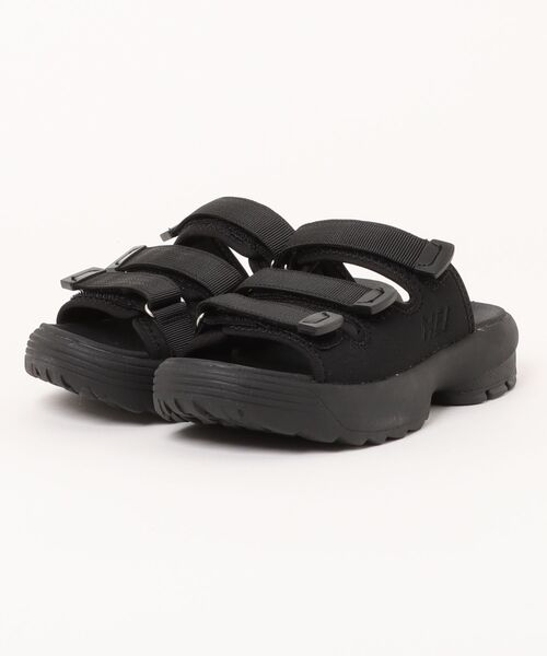 MEI(メイ)の「【MEI メイ】TRIPLE STRAP SANDAL ボリュームソール ベルト スポーツサンダル 軽量 厚底 EVAソール / Lady’s(サンダル・レディース・オリーブ/グレー/ブラック/ブラウン・M/L/S)」の1枚目の写真