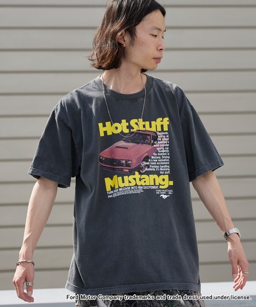 GOOD ROCK SPEED(グッドロックスピード)の「GOOD ROCK SPEED/グッドロックスピード Mustang Hot Stuff Graphic T-Shirt マスタング ホットスタッフ グラフィックTシャツ プリントTシャツ 車 メンズ レディース 秋 秋服 2026年秋冬(Tシャツ/カットソー・メンズ・ホワイト/チャコール・S/M/L/XL)」の11枚目の写真