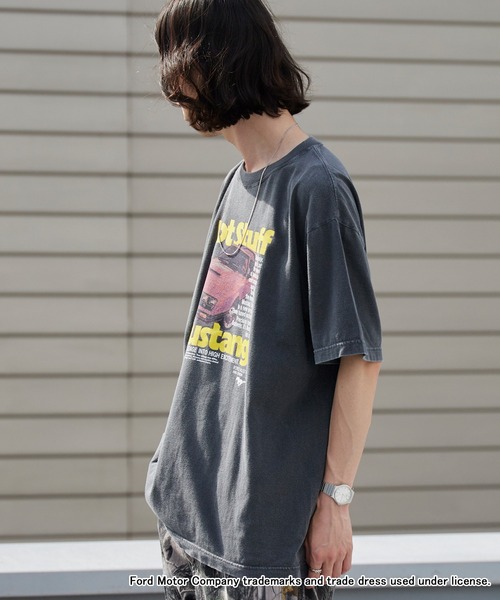 GOOD ROCK SPEED(グッドロックスピード)の「GOOD ROCK SPEED/グッドロックスピード Mustang Hot Stuff Graphic T-Shirt マスタング ホットスタッフ グラフィックTシャツ プリントTシャツ 車 メンズ レディース 秋 秋服 2026年秋冬(Tシャツ/カットソー・メンズ・ホワイト/チャコール・S/M/L/XL)」の12枚目の写真