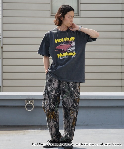 GOOD ROCK SPEED(グッドロックスピード)の「GOOD ROCK SPEED/グッドロックスピード Mustang Hot Stuff Graphic T-Shirt マスタング ホットスタッフ グラフィックTシャツ プリントTシャツ 車 メンズ レディース 秋 秋服 2026年秋冬(Tシャツ/カットソー・メンズ・ホワイト/チャコール・S/M/L/XL)」の14枚目の写真
