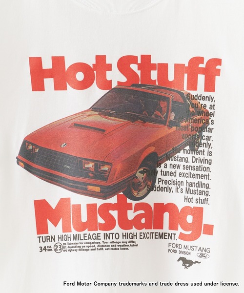 GOOD ROCK SPEED(グッドロックスピード)の「GOOD ROCK SPEED/グッドロックスピード Mustang Hot Stuff Graphic T-Shirt マスタング ホットスタッフ グラフィックTシャツ プリントTシャツ 車 メンズ レディース 秋 秋服 2026年秋冬(Tシャツ/カットソー・メンズ・ホワイト/チャコール・S/M/L/XL)」の19枚目の写真