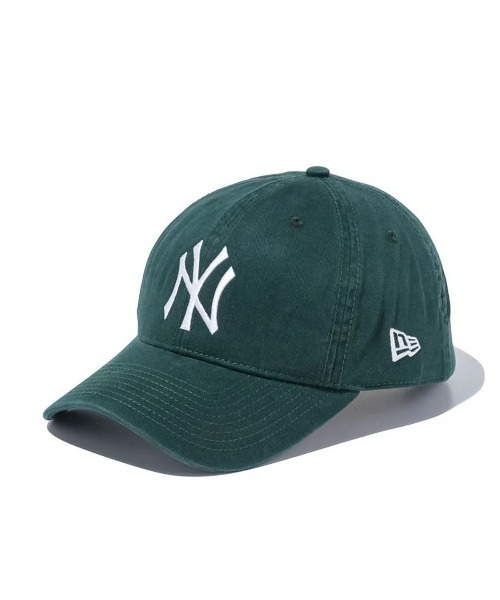 NEW ERA(ニューエラ)の「ニューエラ【NEW ERA】- 14525118 920 WASHED NEYYAN DK GRN SWHT 25J(キャップ・メンズ・ダークグリーン・ONE SIZE)」の1枚目の写真