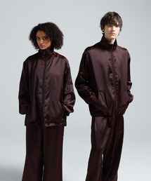 Y-3 SATIN GRADIENT 3 STRIPES TRACK TOP