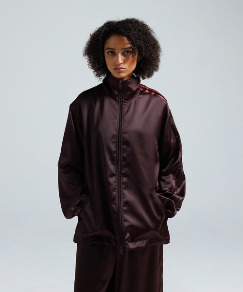 Y-3(ワイスリー)の「Y-3 SATIN GRADIENT 3 STRIPES TRACK TOP(ジャージ・メンズ・バーガンディー・XX-SMALL/X-SMALL/SMALL/MEDIUM/LARGE/X-LARGE)」の4枚目の写真