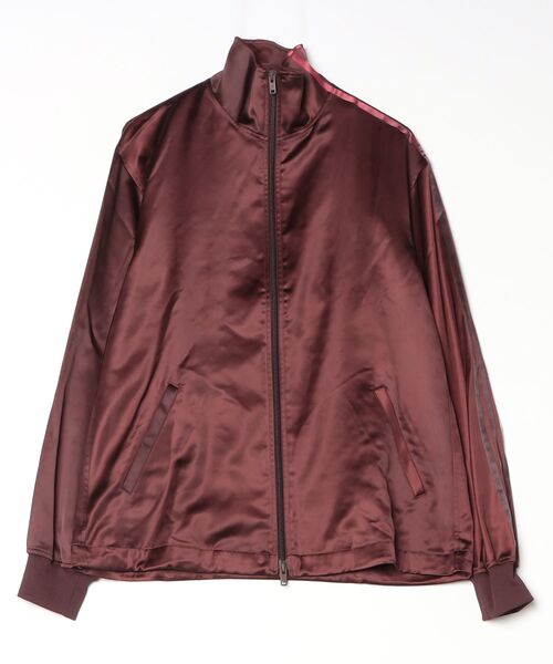 Y-3(ワイスリー)の「Y-3 SATIN GRADIENT 3 STRIPES TRACK TOP(ジャージ・メンズ・バーガンディー・XX-SMALL/X-SMALL/SMALL/MEDIUM/LARGE/X-LARGE)」の7枚目の写真