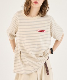SIGNATURE SIDE BUTTON BORDER TEE / シグネチャーサイドボタンボーダーTシャツ