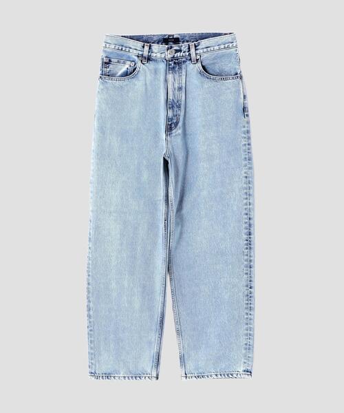 YLEVE(イレーヴ)の「YLEVE / 13.5oz DENIM BAGGY FADE(デニムパンツ・レディース・ブルー/ブラック・0/1)」の10枚目の写真