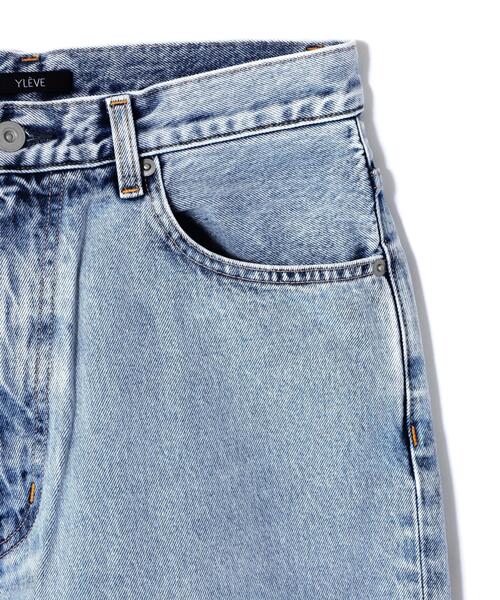 YLEVE(イレーヴ)の「YLEVE / 13.5oz DENIM BAGGY FADE(デニムパンツ・レディース・ブルー/ブラック・0/1)」の13枚目の写真