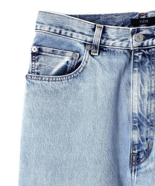 YLEVE(イレーヴ)の「YLEVE / 13.5oz DENIM BAGGY FADE(デニムパンツ・レディース・ブルー/ブラック・0/1)」の14枚目の写真