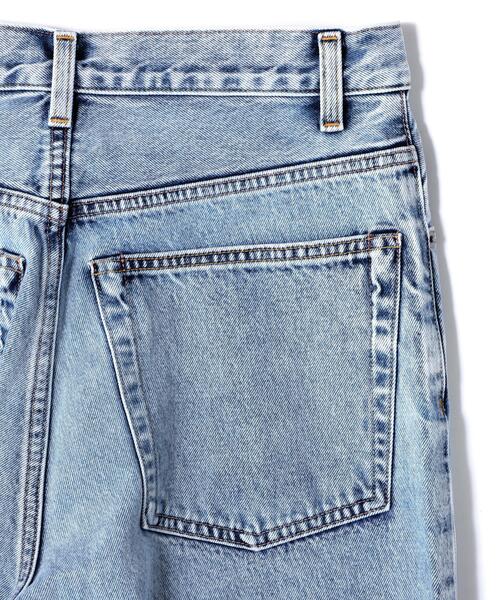 YLEVE(イレーヴ)の「YLEVE / 13.5oz DENIM BAGGY FADE(デニムパンツ・レディース・ブルー/ブラック・0/1)」の16枚目の写真