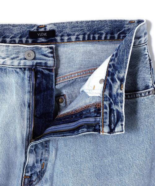 YLEVE(イレーヴ)の「YLEVE / 13.5oz DENIM BAGGY FADE(デニムパンツ・レディース・ブルー/ブラック・0/1)」の17枚目の写真