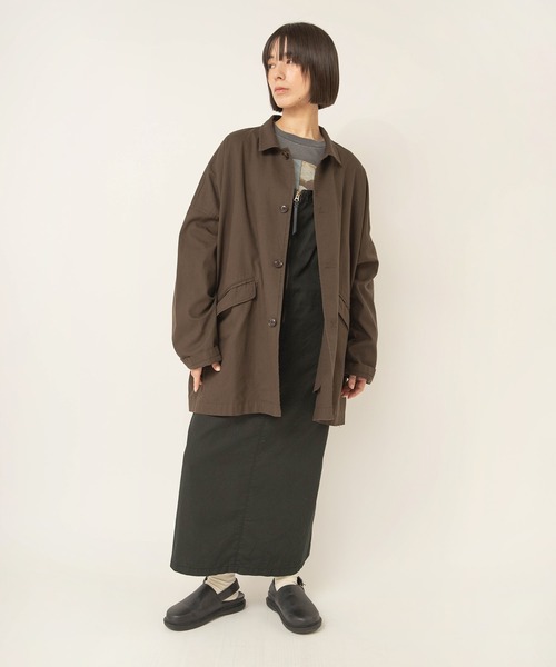 RNA-N(アールエヌエーエヌ)の「M2732 gallery photo print T(Tシャツ/カットソー・レディース・チャコール/オフホワイト/ブラウン・FREE)」の10枚目の写真