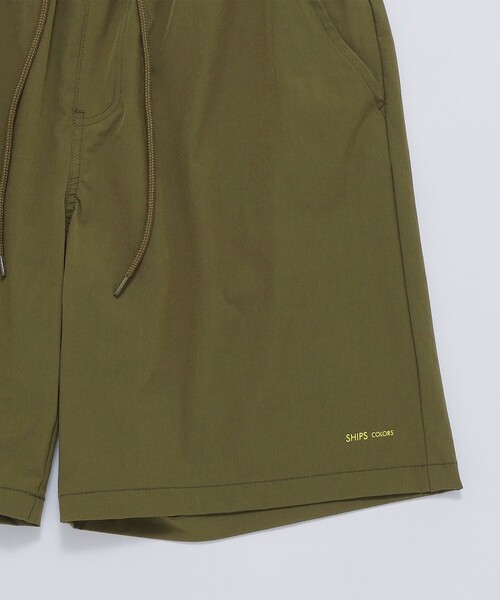 SHIPS Colors（シップス カラーズ）の「SHIPS Colors:〈接触冷感・洗濯機可能〉ストレッチ カラー ショート パンツ（その他パンツ・メンズ・ブラック/オレンジ/オリーブ/ブルー・MEDIUM/LARGE/X-LARGE）」の14枚目の写真