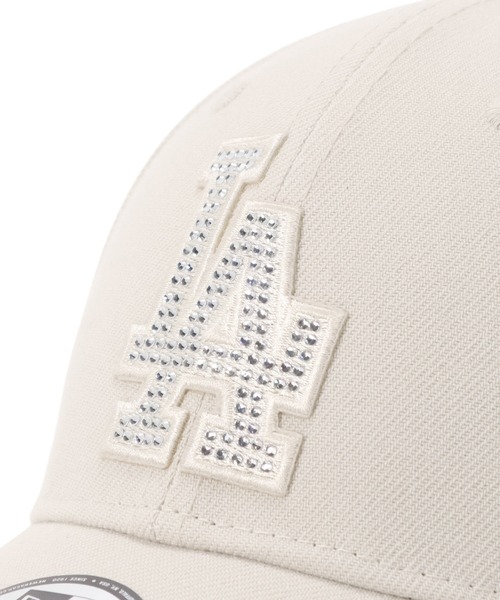NEW ERA(ニューエラ)の「ニューエラキッズキャップ Youth9FORTY ラインストーンMLB ONSPOTZ別注(キャップ・キッズ・パープル/ストーン/ピンク/ブルー・52-56cm)」の9枚目の写真