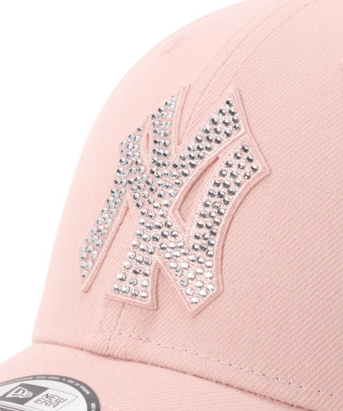 NEW ERA(ニューエラ)の「ニューエラキッズキャップ Youth9FORTY ラインストーンMLB ONSPOTZ別注(キャップ・キッズ・パープル/ストーン/ピンク/ブルー・52-56cm)」の19枚目の写真