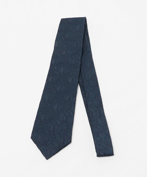UNITED ARROWS(ユナイテッドアローズ)の「BIANCHI ネイビー オーバル ネクタイ(ネクタイ・メンズ・ネイビー・FREE)」の1枚目の写真