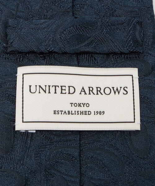 UNITED ARROWS(ユナイテッドアローズ)の「BIANCHI ネイビー オーバル ネクタイ(ネクタイ・メンズ・ネイビー・FREE)」の5枚目の写真