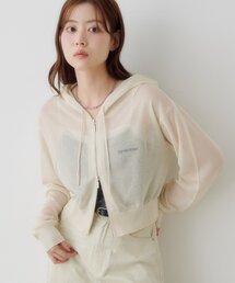 Kastane | ニットシアーフーディー(パーカー)