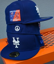 HOMEGAME（ホームゲーム）の「ニューエラ【NEW ERA】- ニューヨーク・メッツ キャップ【New York Mets 59FIFTY 40th Anniversary Dark Royal】（キャップ）」