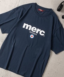 【8】〔merc london/メルクロンドン〕全28型 アソートパターン ワンポイントロゴ刺しゅう クルーネックハーフスリーブTシャツ