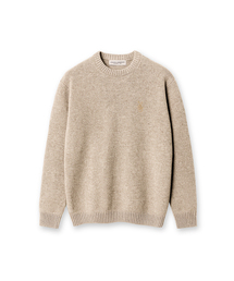SHETLAND WOOL FISH KNIT (BEIGE)