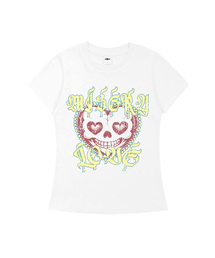 MISERY LOVE スリムフィット 半袖Tシャツ