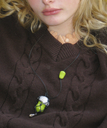 SINOON（シヌーン）の「Nest Acorn Necklace (Silver)（ネックレス）」