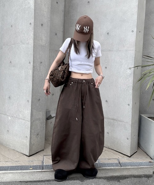 YACA(ヤーカ)の「Mini Tee/ミニT(Tシャツ/カットソー・レディース・ホワイト/ブラック/グレー・FREE)」の7枚目の写真