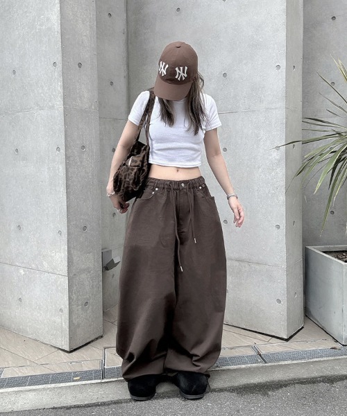 YACA(ヤーカ)の「Mini Tee/ミニT(Tシャツ/カットソー・レディース・ホワイト/ブラック/グレー・FREE)」の10枚目の写真