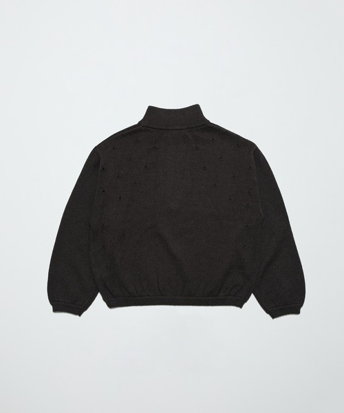 bal(バル)の「HALF ZIP PULLOVER SWEATER BLOUSON(ニット/セーター・メンズ・マスタード/ブラック/ブラウン・3/2/1)」の18枚目の写真