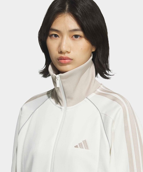 adidas(アディダス)の「STADIUM CHROME トラックトップ トラックジャケット / ジャージ / アディダス adidas(ジャージ・レディース・ホワイト系その他・XX-LARGE/LARGE/MEDIUM/SMALL/X-LARGE)」の3枚目の写真