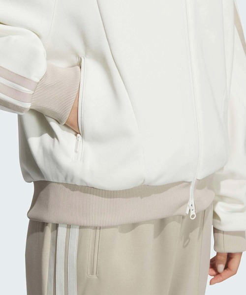 adidas(アディダス)の「STADIUM CHROME トラックトップ トラックジャケット / ジャージ / アディダス adidas(ジャージ・レディース・ホワイト系その他・XX-LARGE/LARGE/MEDIUM/SMALL/X-LARGE)」の4枚目の写真