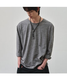 ALYSS（アリス）の「サマーソフトスラブUネッククロップTシャツ[2COLOR]（Tシャツ/カットソー）」