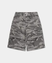 カモパラシュートバミューダパンツ (GREY CAMO)